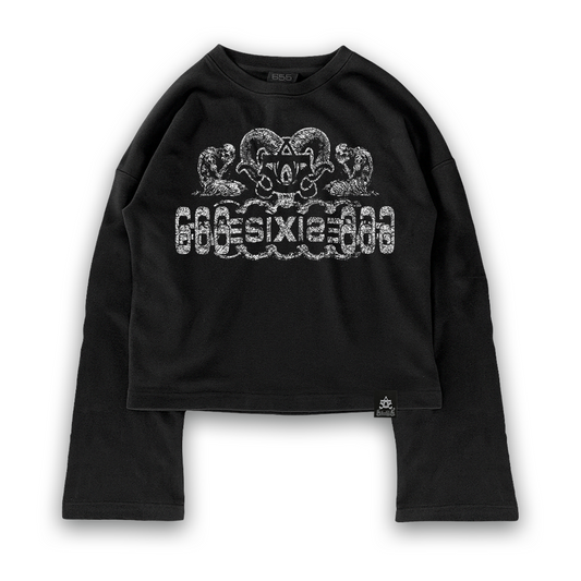 6FIVE Cropped Flared Longsleeve